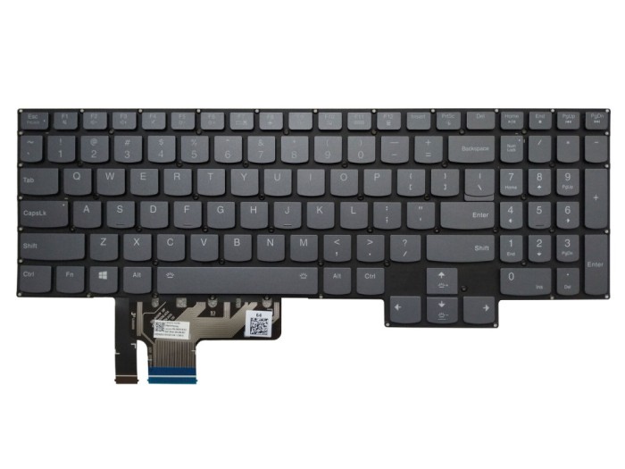 Tastatura Laptop, Lenovo, Legion C7-15IMH05 Type 82EH, iluminata, RGB, layout US