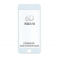 Set 4 folii de protectie pentru telefon Apple iPhone 7 sau 8 Alb