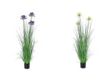 Cumpara ieftin Set 2 flori artificiale in ghiveci 12,5 x 120 cm