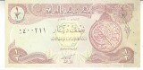 M1 - Bancnota foarte veche - Iraq - 1/2 dinar (half dinar)