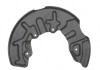 Protectie stropire disc frana Audi A4 (B6), 11.2000-11.2004, fata, Stanga, metal