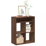 VidaXL Bibliotecă, stejar maro, 66x31x80 cm, lemn prelucrat