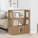 vidaXL Bufet stejar artizanal 30 x 80 x 90 cm Lemn compozit 881094