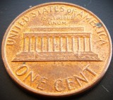 Moneda 1 CENT - SUA, anul 1980 * cod 2159 = A.UNC