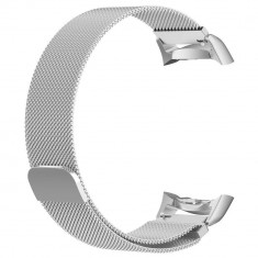 Curea otel inoxidabil Tech-Protect Milaneseband Samsung Gear Fit 2/Fit 2 Pro Silver foto