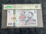 100lei comemorativă Carol I din 2024 PMG67EPQ