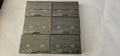 CASETA VIDEO TDK METAL HS 8MM LOT 6 BUCATI , FOLOSITE . foto