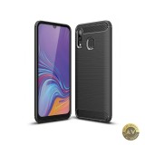 Husa pentru Samsung Galaxy A40 A405 Forcell Carbon Neagra