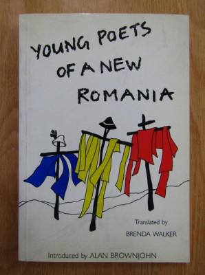 Young Poets of a New Romania 1991 Mircea Cartarescu Ion Stratan Traian T Cosovei foto