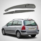 Cumpara ieftin Braț și Lamelă Ștergător Spate Peugeot 307 SW (3H) 2002-2009 - 350mm, Mammooth MMT RAW 080