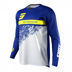 Tricou enduro motocross Shot Devo Roll Albastru