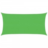 Cumpara ieftin Panza parasolar verde dreptunghiular 2x3,5 m HDPE 160 g/m&sup2;