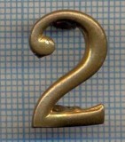 AX 101 INSIGNA MILITARA -NR:,,2&quot;-PENTRU EPOLET, INDICA NUMARUL REGIMENTULUI