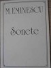 Sonete Mihai Eminescu - Editura Porto-Franco, 1990 - Carte Poezie Rom&acirc;nă