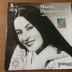 maria dragomiroiu cd disc selectii muzica populara folclor de colectie jurnalul