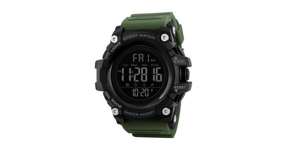 Ceas barbatesc Militar Army Cronograf Sport Digital Rezistent la apa si ...