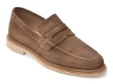 Cumpara ieftin Mocasini eleganti BITE THE BULLET maro, 6952, din piele intoarsa
