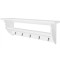 vidaXL Cuier de haine, stil baroc, alb, MDF 242644