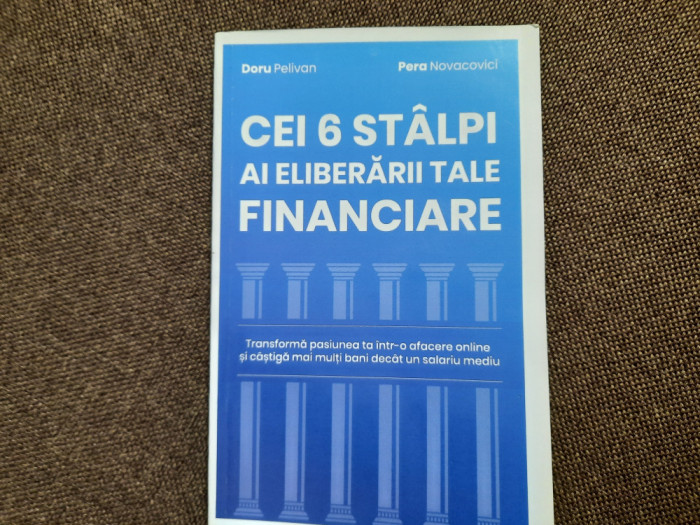 Doru Pelivan, Pera Novacovici - Cei 6 stalpi ai eliberarii tale financiare