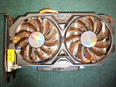 GIGABYTE GeForce GTX 660 WindForce2 2GB GDDR5 192bit (GV-N660WF2-2GD) Placa video