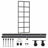 Cumpara ieftin Usa glisanta cu set feronerie, 76x205 cm, sticla ESG/aluminiu