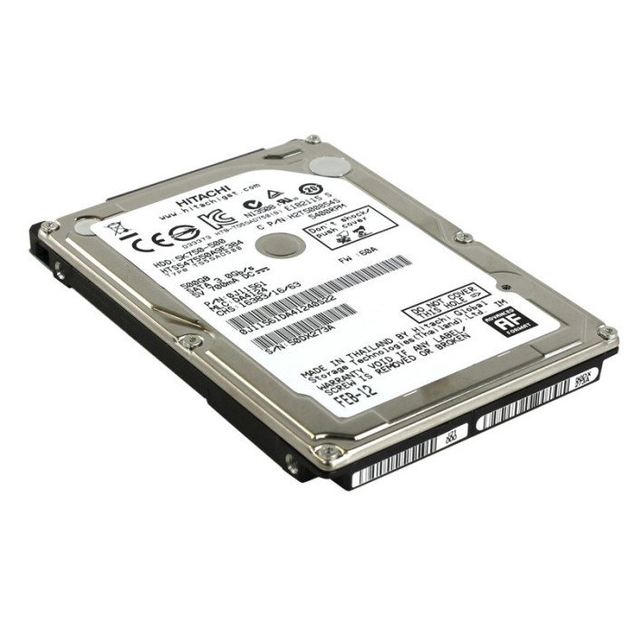 Hard disk Laptop 500GB Hitachi HTS547550A9E384, SATA II, Buffer 8MB, 5400 rpm
