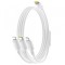 Cablu Incarcare USB-C - Lightning / microUSB / USB-C Baseus Silky 3in1, 100W, 1.5m, Alb P10377706213-00
