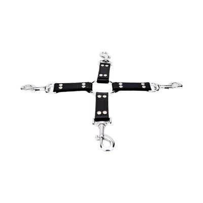 BOUND Leather 4 Way Hog Tie foto