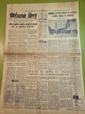 Ziarul romania libera 18 aprilie 1957 - laminorul de tabla galati