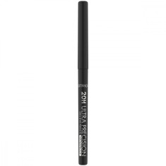 Creion de ochi rezistent la apa 20h Ultra Precision 010 - Black, 0.08g, Catrice