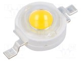 LED alb cald 1W 110-130lm 12,5-13,5VDC 140&deg; OPTOSUPPLY
