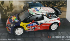 Macheta Citroen DS3 WRC - Ixo/Altaya 1/43 foto