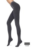 Ciorap cu model, Oraș sub stele, Fantasy Night City, Grafit, 2-S Standard