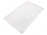 Pungă cu fermoar polietilenă 340mm x 240mm x 45um