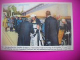 HOPCT 6374 INAUGURAREA PAVILIONULUI SUEDEZ EXPO BRUXELLES -1935-REGINA ASTRID-FAMILIA REGALA BELGIA-CROMO LITHO-CIOCOLATA COTE D&#039;OR, Necirculata, Printata