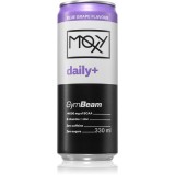 GymBeam Moxy Daily+ băutură gata preparată fără cofeină aroma Blue Grape 330 ml