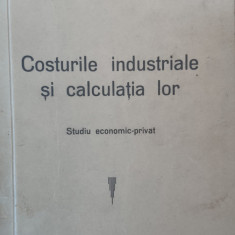 Costurile Industriale Si Calculatia Lor - Ion V. Tartia ,557741