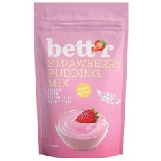 Mix pentru budinca cu capsuni bio 150g Bettr