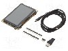 Afisaj TFT, {{Subtip afi&amp;#351;aj}}, rezolutie 480x272, 4,3", {{Tensiune alimentare}}, MIKROE - MIKROMEDIA 4 FOR TIVA CAPACITIVE