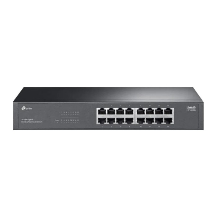 &quot;LiteWave 16-Port Gigabit Switch PORT: 16&times; Gigabit RJ45 Ports SPEC: