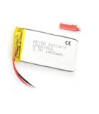 Acumulator Lithium Poliymer 06031 1400mAh 1S 3.7V fir cu conector JST-BEC 62x34x6mm AKYGA Battery
