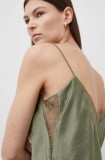 BA&amp;SH top CLARISSE femei, culoarea bej, neted, 1E24CLAR