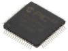 Microcontroler Microchip PIC32MX564F128H-I/PT, 128kB, TQFP64, 32-bit, USB OTG, CAN