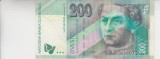 M1 - Bancnota foarte veche - Slovacia - 200 Koroane - 1999