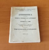 Antihristica. Semnul venirii lui Antihrist și sf&acirc;rșitul Lumii (M&acirc;nastirea Prodromul - Athos)