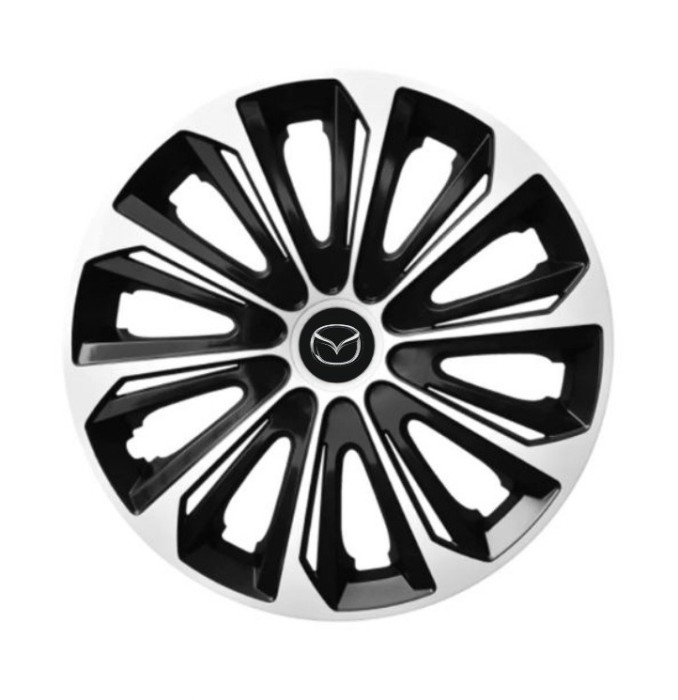 Set 4 capace roti Extra strong silver R16 pentru gama auto Mazda