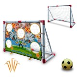 Set poarta si minge de fotbal King Sport