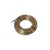 Cablu Sigiliu Vamal ALM, 44 metri, Otel Acoperit PVC Auriu, Diametru 6mm, -40&deg;C la +110&deg;C, Accesorii Remorci Auto