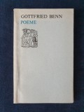 Gottfried Benn &ndash; Poeme (ed. bilingva ger-rom), Polirom