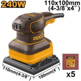 Slefuitor Electric Orbital 240W 14000rpm Talpa 110x100mm PS2416 &ndash; slefuitor compact pentru lemn metal si finisaje precise
